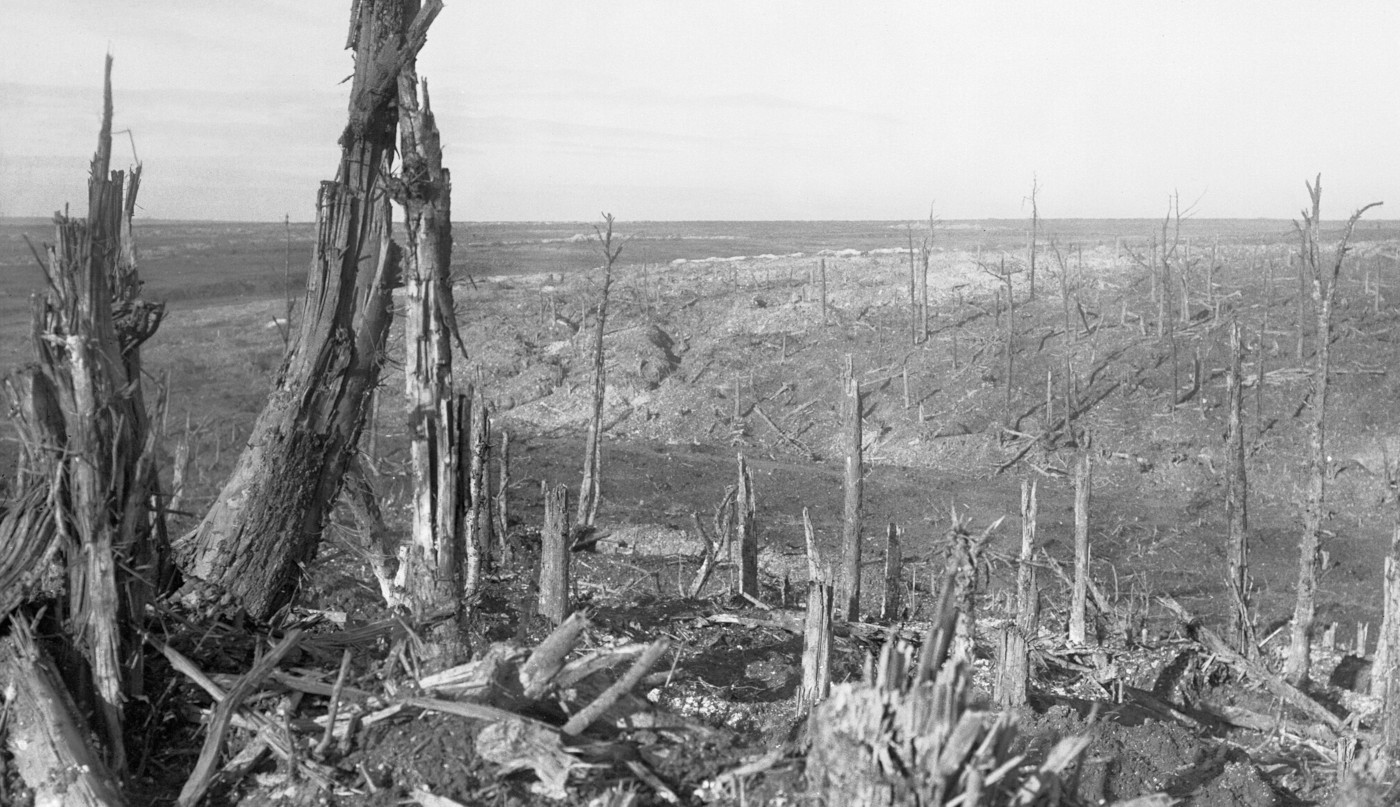 Desolate Beaumont battlefield